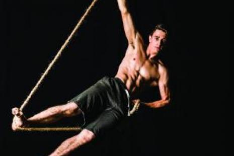 Andrew Cronnin rope climbing