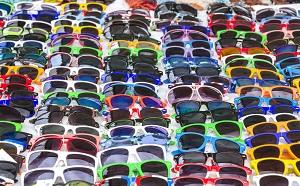 Colourful sunglasses