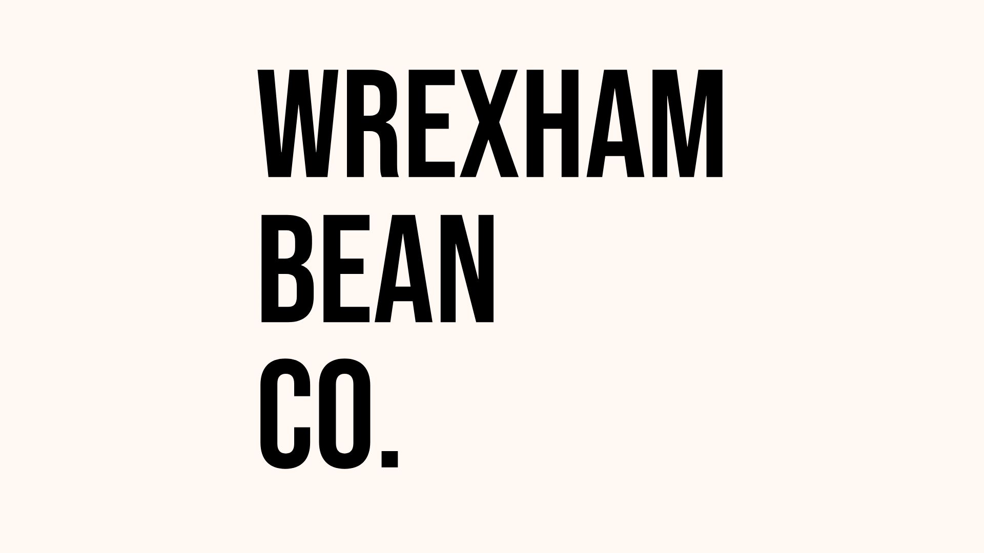 Wrexham Bean Co. Logo