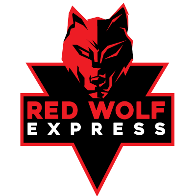 Red Wolf Express Logo - Same Day Courier