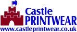 Castle Printwear logo with web address