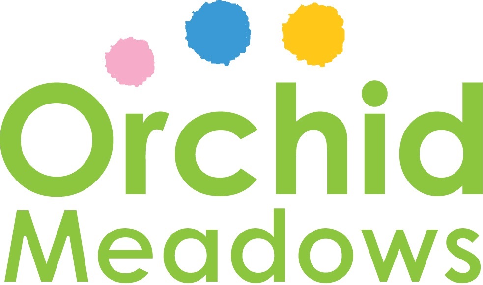 Orchid Meadows glamping site logo