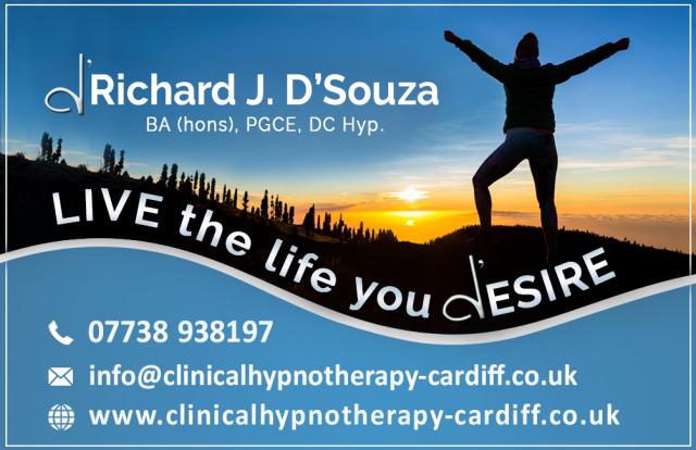 Richard J D'Souza Hypnotherapy Cardiff logo