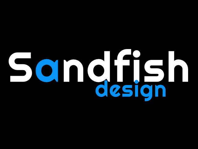 Sandfish design logo