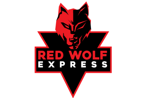 Red Wolf Express Logo - Same Day Courier