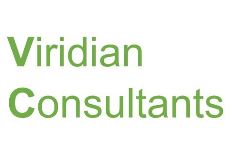 Viridian Consultants logo in green