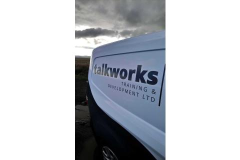 Talkworks Van Logo