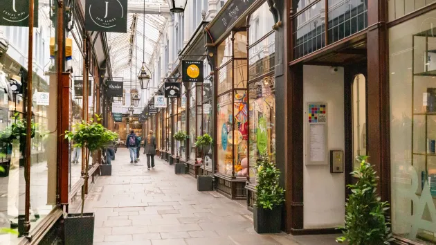 Morgan Arcade, Cardiff 