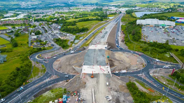 A465  section 5 and 6 Dowlais