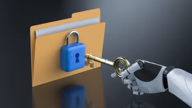 Cyber security concept 