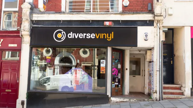 Diverse Vinyl shop 