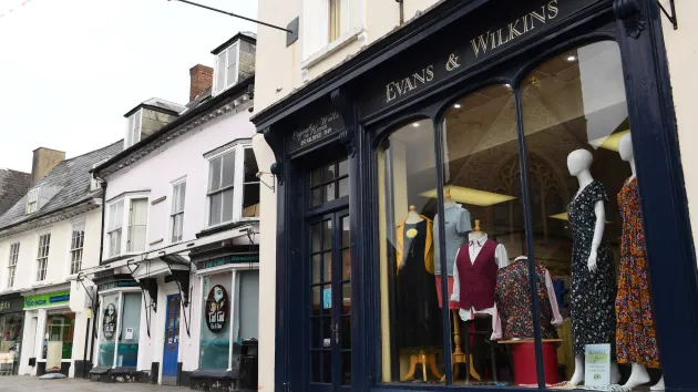 shop in Brecon 