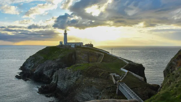 South stack lighthouse Holyhead  