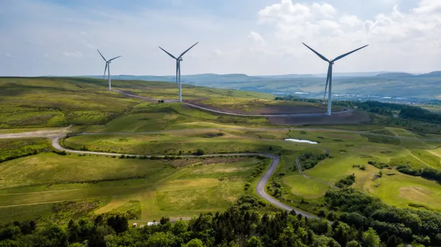 Wind farm - Wales 