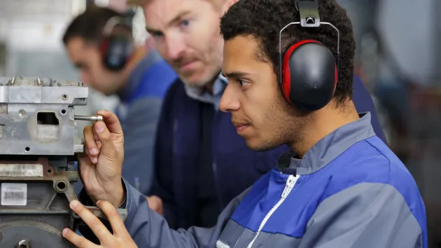 People taking a break at a conference 