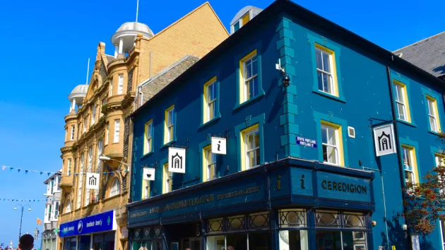 Shops in Aberystwyth