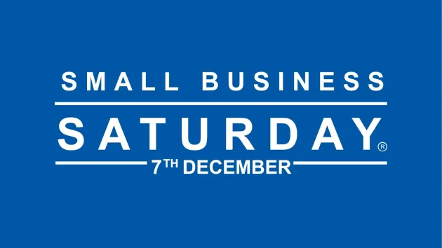 Small Business Saturday Saturday 7 December Text 