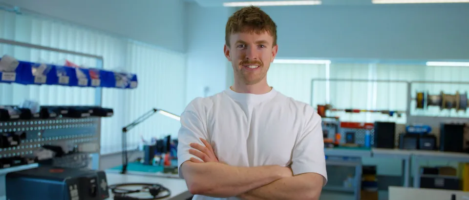 Shaun O'Connell, Engineering Technician.