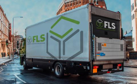 A Freight Logistics Solutions truck.