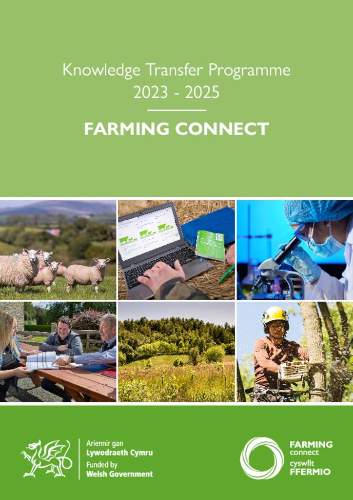 Farming Connect Knowledge Transfer Programme 2023 - 2025