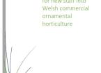 An induction guide for new staff into Welsh commercial ornamental horticulture