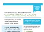 Winter Feeding Advice