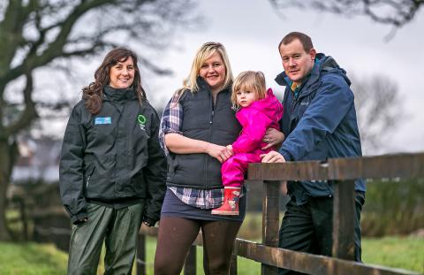 marial edwards farming connect cheryl and andrew rees with daughter hollie