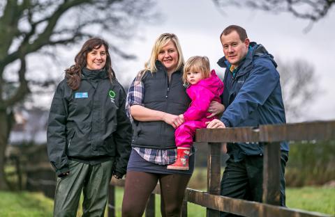marial edwards farming connect cheryl and andrew rees with daughter hollie 0