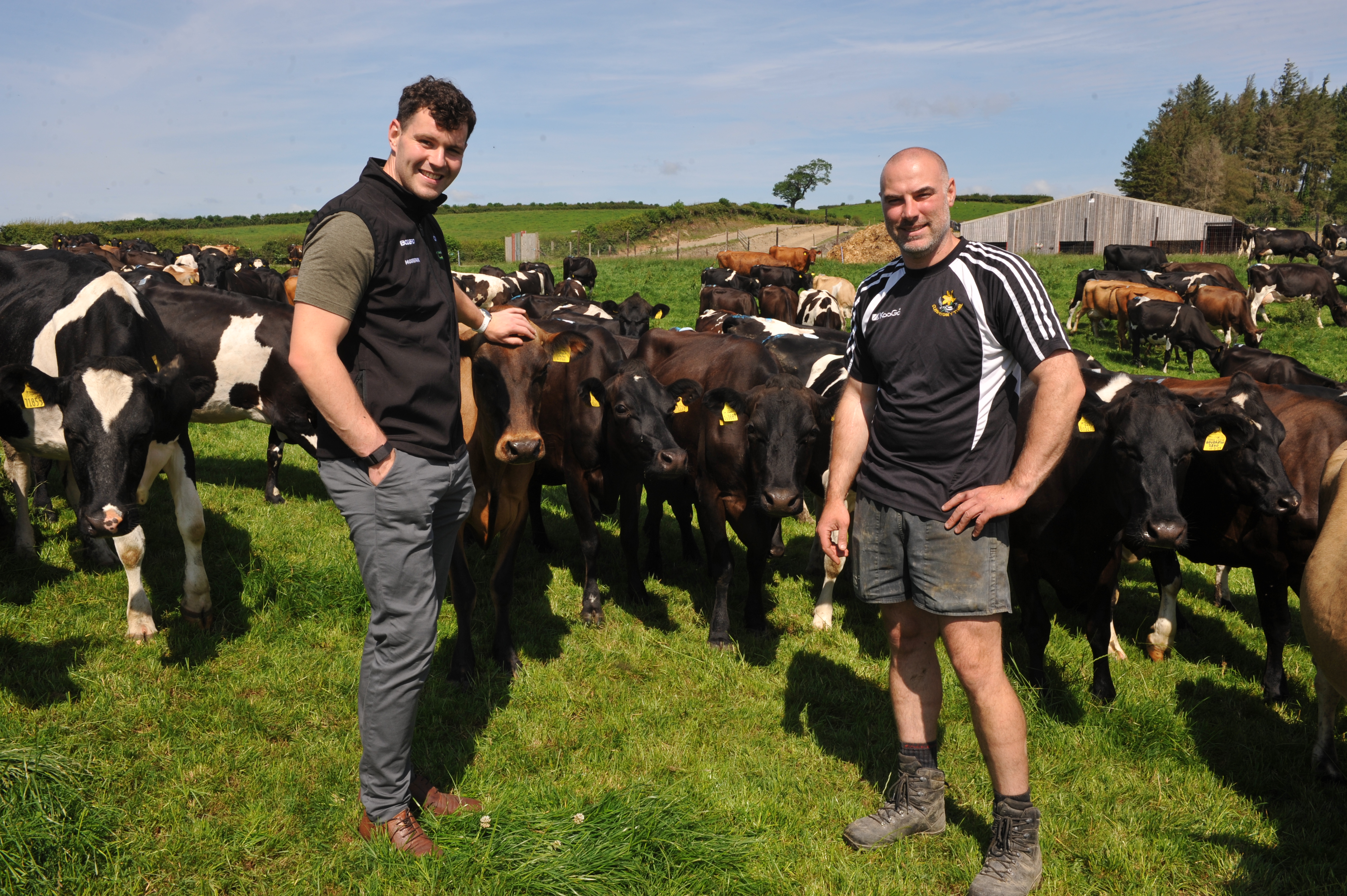 Conor Hogan and Rhodri Jones