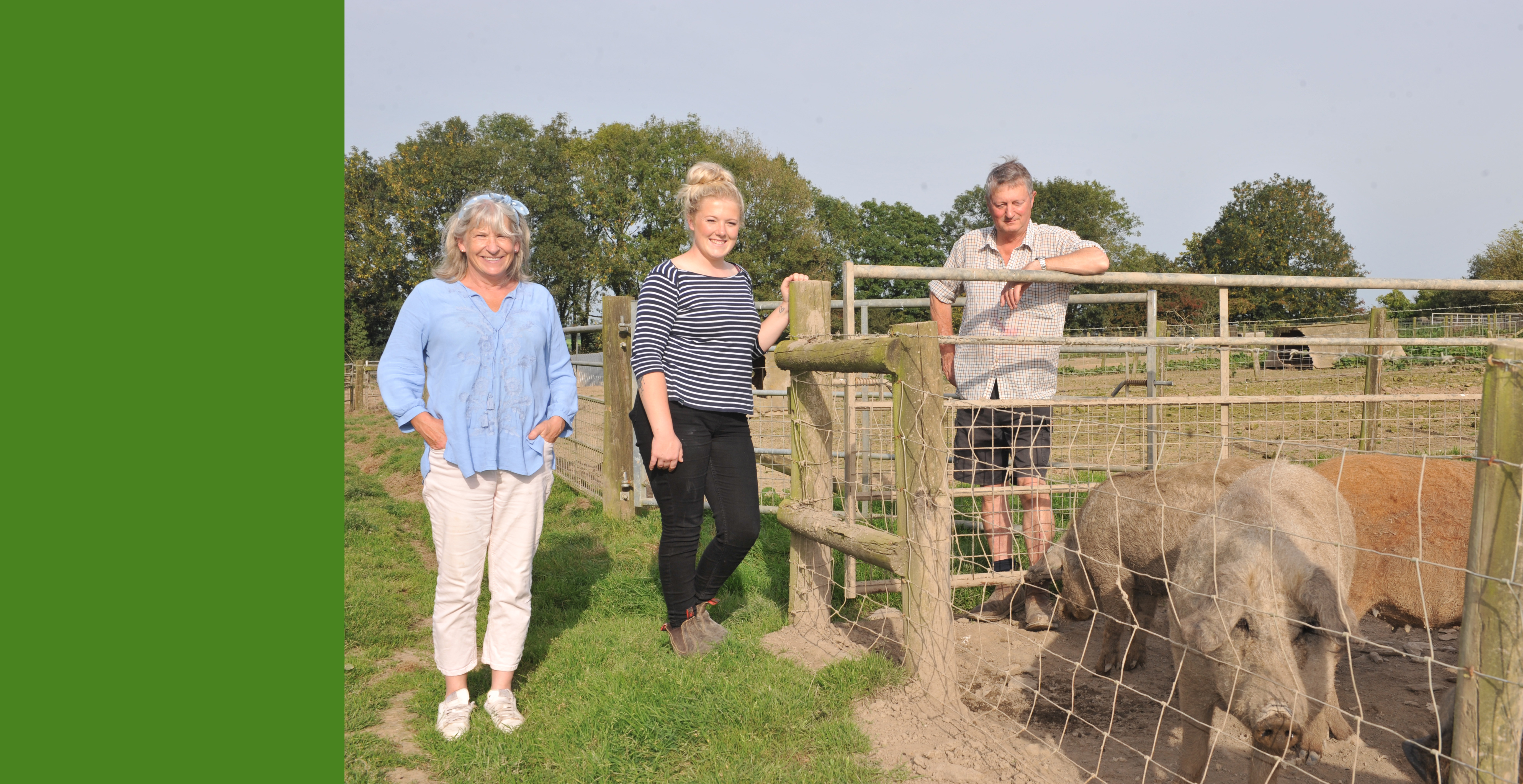 Katharine Brookes, Alice Bacon and Hugh Brookes