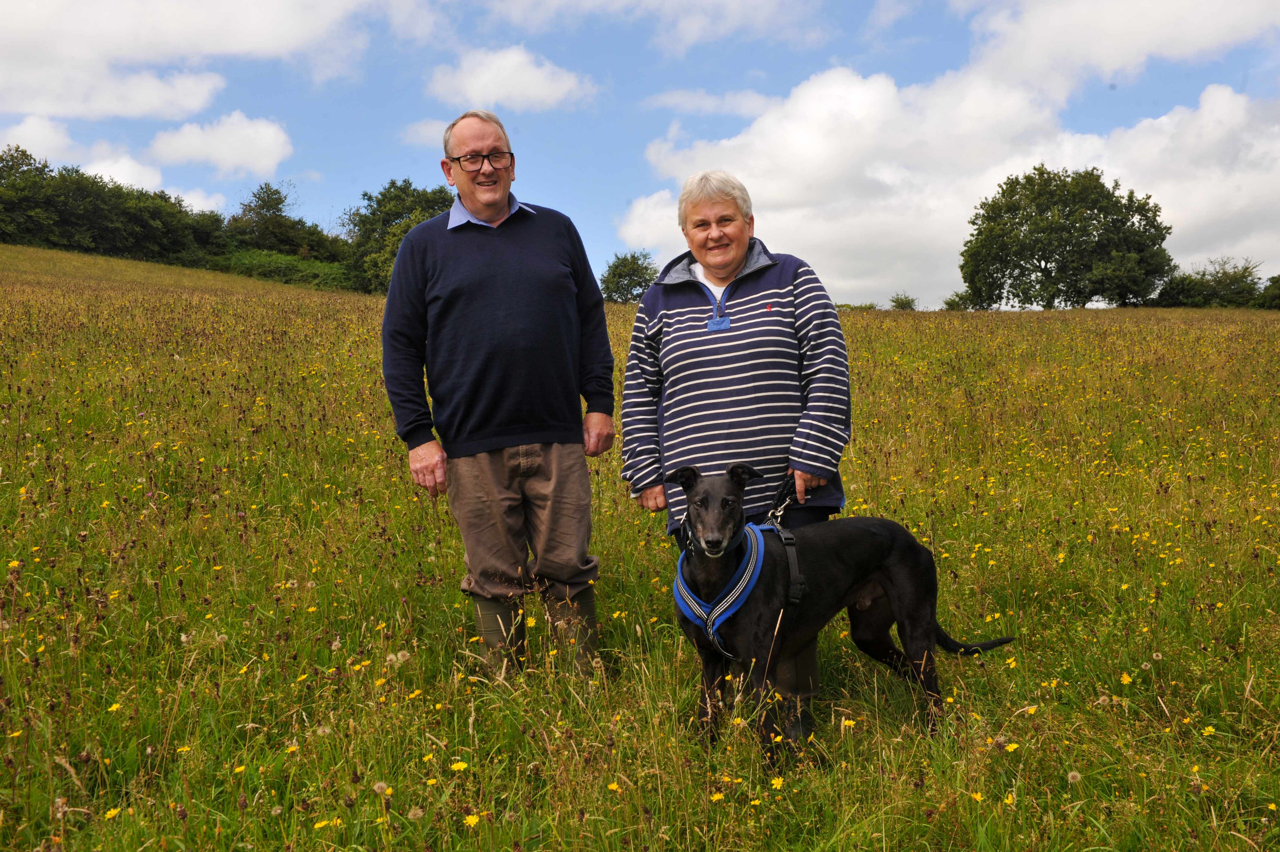 Peter and Cathryn Richards, Wernddu Uchaf Farm.