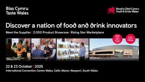 Buyers and producers meeting at Blas Cymru trade event