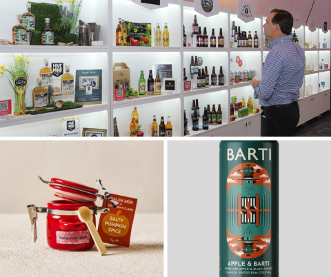 Blas Cymru showcase, Barti Rum Cocktail and Halen Mon Spiced pumpkin salt