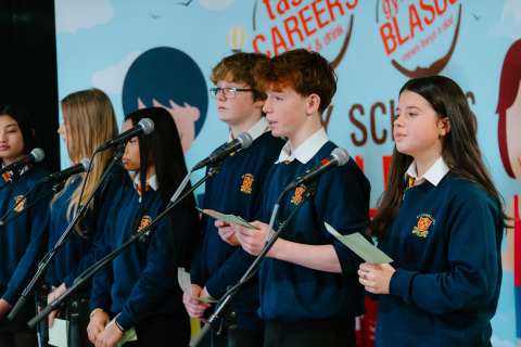 West Wales winners, St John Lloyd Catholic Comprehensive School