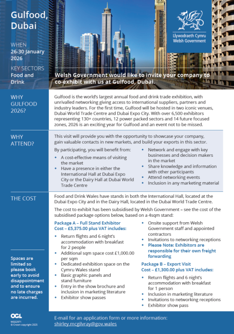 Gulfood Dubai Trade Event