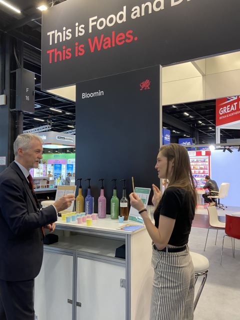 Huw Irranca-Davies MS and producer from Bloomin