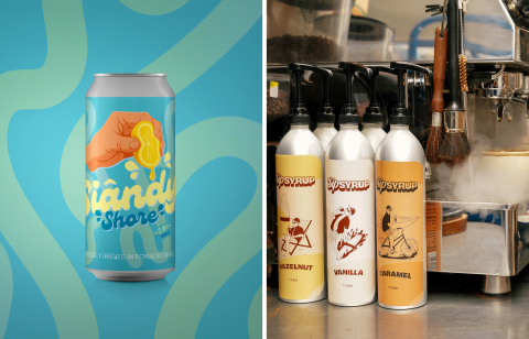 "Rising Stars" companies Black Tar Brewing - Siândy and Sip Syrup additive free syrups.