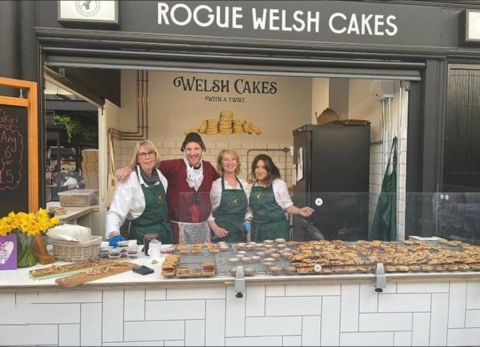 Rouge Welsh Cakes
