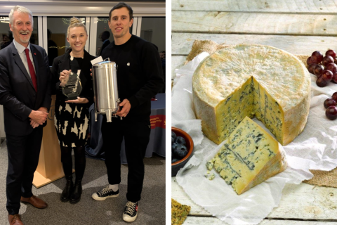 DFM Charley and Jac Evans. Perl Las Cheese.