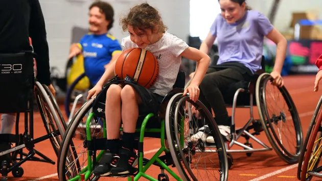 Para sports - wheelchair basketball 