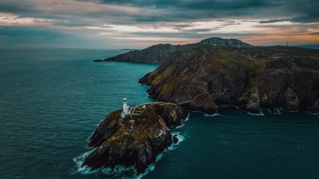 South stack lighthouse Holyhead  