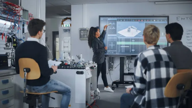 robotic engineering class - AI