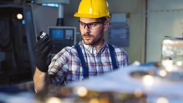 manufacturing - employee working in a factory 