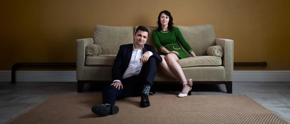 Jonathan and Louise Petrie, Co-Founders of Dot On