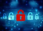 Cyber security image - padlock 