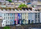 Row of houses in Caernarfon