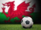 Welsh flag and a football
