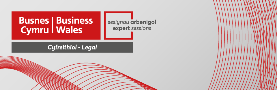 Business Wales Legal Expert Sessions Logo