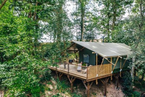 By the Wye - Treetop glamping tent