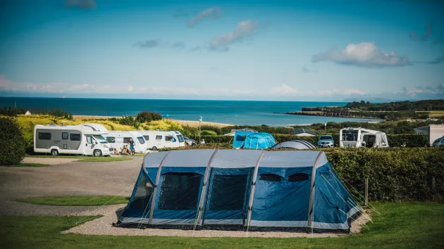 Tyddyn Isaf camp site.